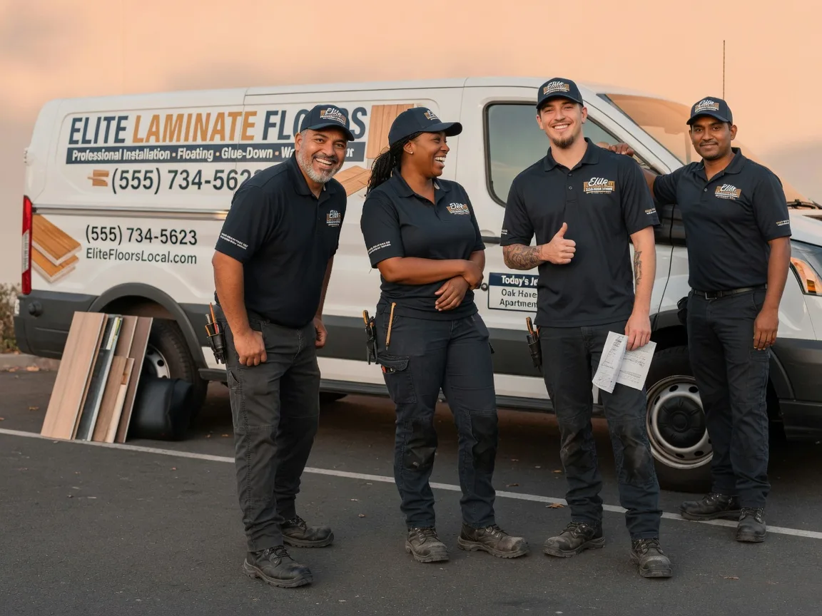 Laminate flooring installation company in Krum, TX
